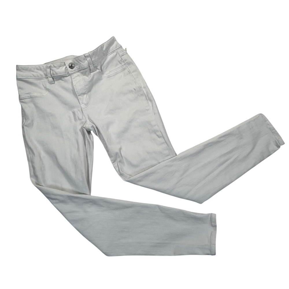 American Eagle Ne(x)t Level Stretch Skinny Jeans White Size 10 Regular